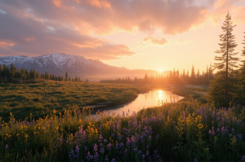 Un été en laponie: la magie du soleil de minuit