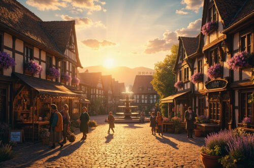 Village d'art guillaume le conquerant: un voyage historique