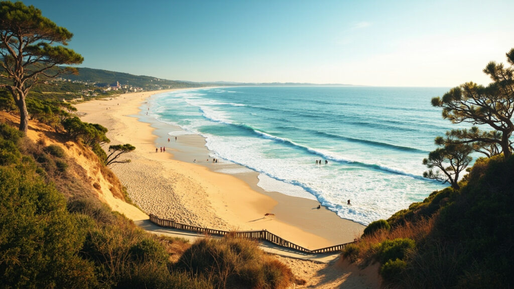 Plage de l'horizon à lège-cap-ferret : nature, surf et accès pratique