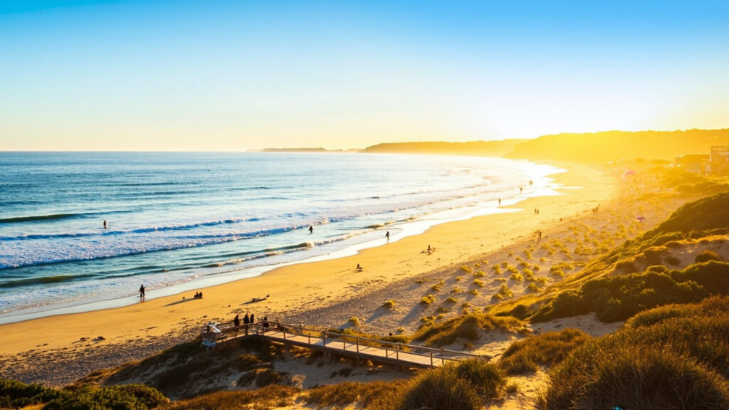 Plage de l'horizon à lège-cap-ferret : nature, surf et accès pratique