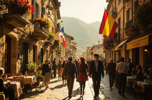 Villes frontalières entre la france et l'espagne : guide et exemples